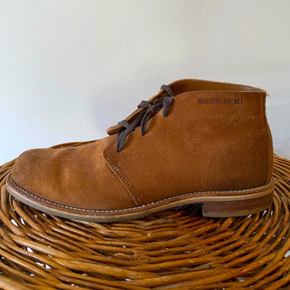 Wolverine 1000 Mile Chukka Boots — 10 D
